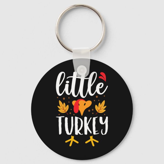Little Turkey  Key Ring (Front)