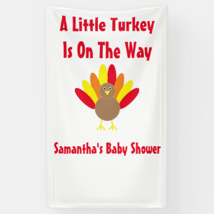 Little Turkey On The Way Banner