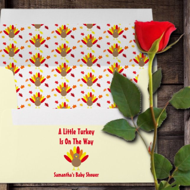 Little Turkey On The Way Envelope (Creator Uploaded)