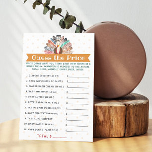 Little Turkey On The Way! Thanksgiving Baby Shower