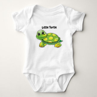 Little turtle baby bodysuit