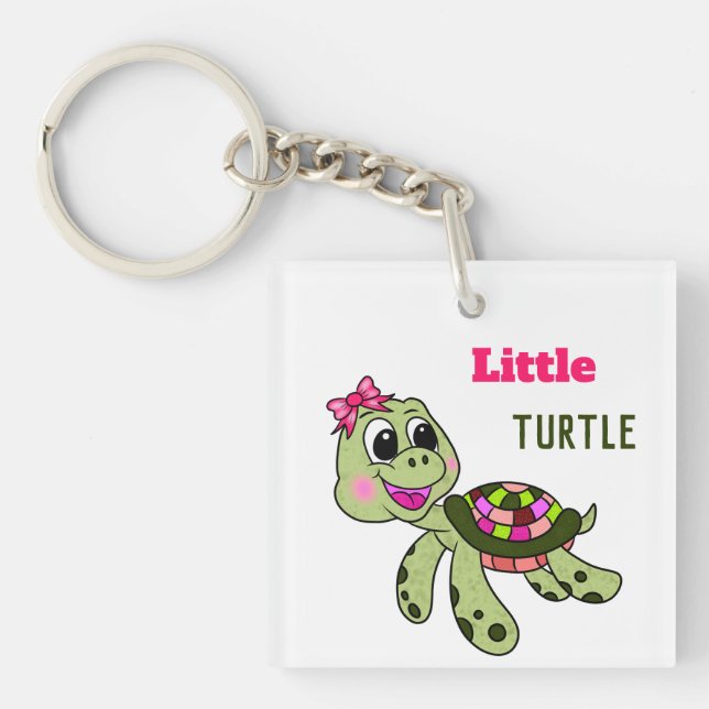 Little turtle key ring (Front)