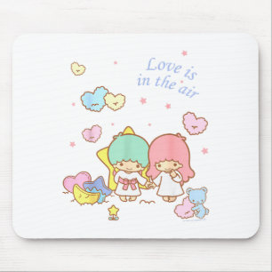 Little Twin Stars Love Is In The Air Valentine Tee Mouse Mat