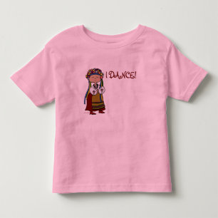 Little Ukrainian Dancer Ukrainian Folk Art Toddler T-Shirt