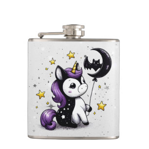 Little Unicorn Hip Flask