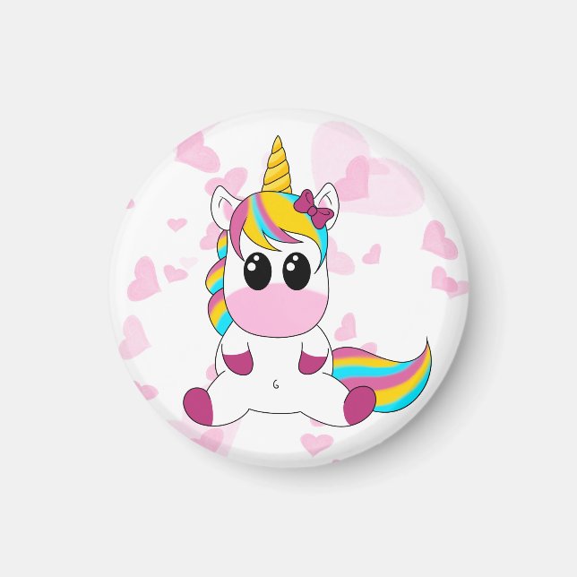 Little Unicorn Magnet (Front)