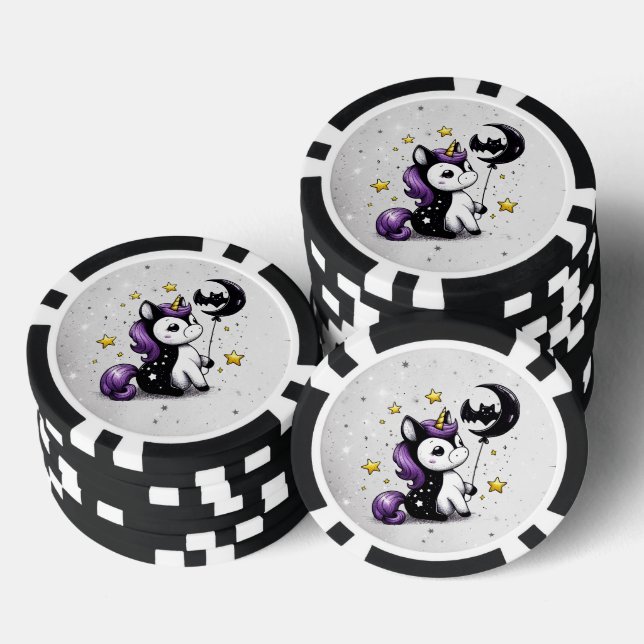 Little Unicorn Poker Chips (Stack)