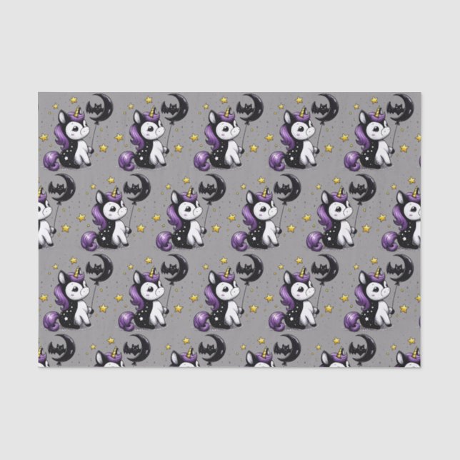 Little Unicorn Tissue Paper (Front)