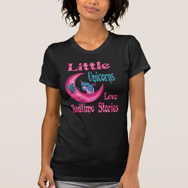 Little Unicorns Love Bedtime Stories Colour Tee (Front)