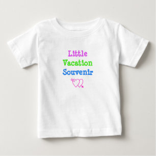 Little Vacation Souvenir Cute Funny Baby T-Shirt