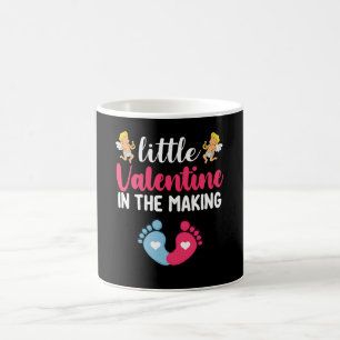Little Valentine In The Making Pregnancy Pregnant Coffee Mug