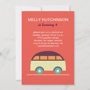 little van invitation