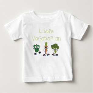 Little Vegetarian Baby T-Shirt