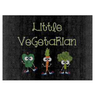 Little Vegetarian Cutting Board