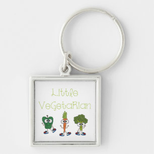 Little Vegetarian Key Ring