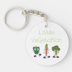 Little Vegetarian Key Ring