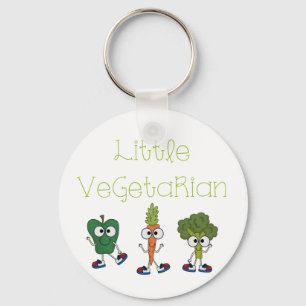Little Vegetarian Key Ring