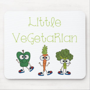 Little Vegetarian Mouse Mat