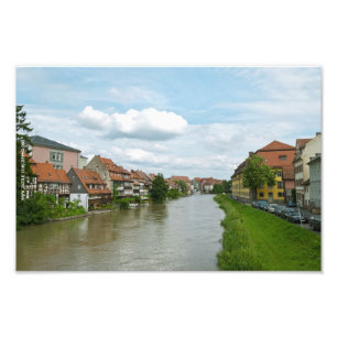 Little Venice in Bamberg Photo Enlargement Print