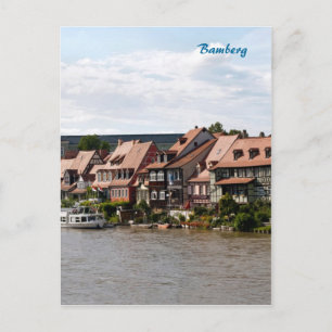 Little Venice in Bamberg Postcard