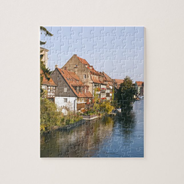 Little Venice (Klein Venedig) and River Regnitz Jigsaw Puzzle (Vertical)