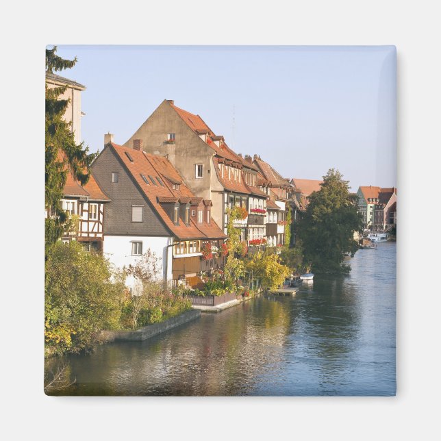 Little Venice (Klein Venedig) and River Regnitz Magnet (Front)