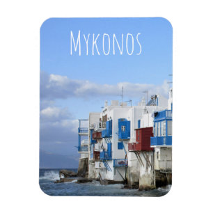 Little Venice, Mykonos, Greece Magnet