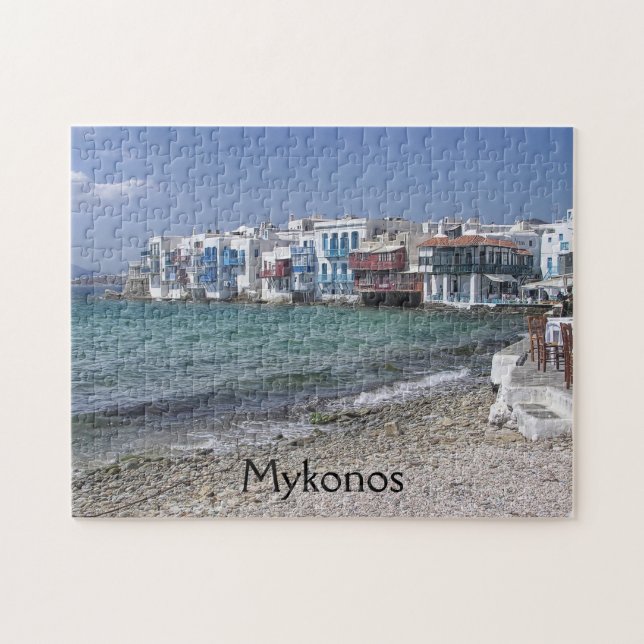 Little Venice Mykonos Jigsaw Puzzle (Horizontal)