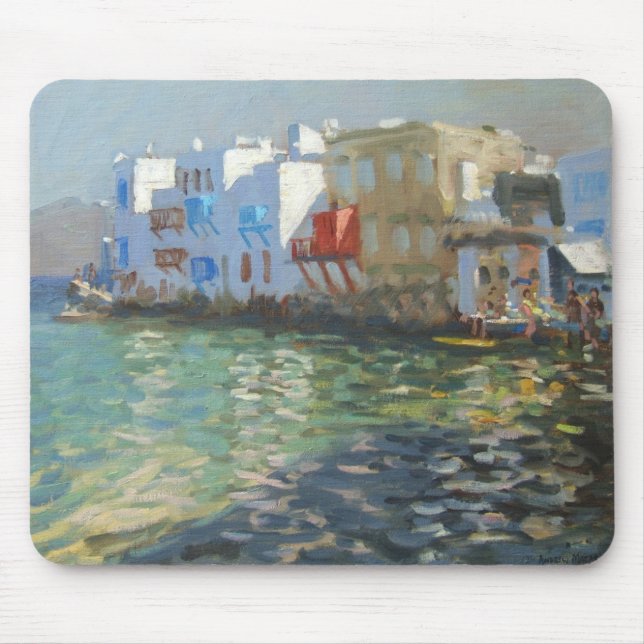 Little Venice Mykonos Mouse Mat (Front)