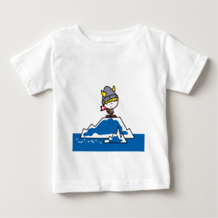 Little Viking Boy Baby T-Shirt