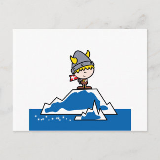 Little Viking Boy Postcard