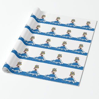 Little Viking Boy Wrapping Paper