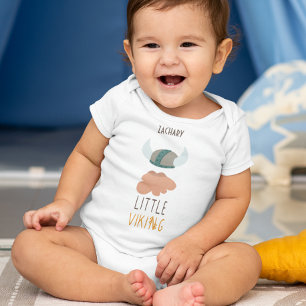 Little Viking Customisable Baby Bodysuit
