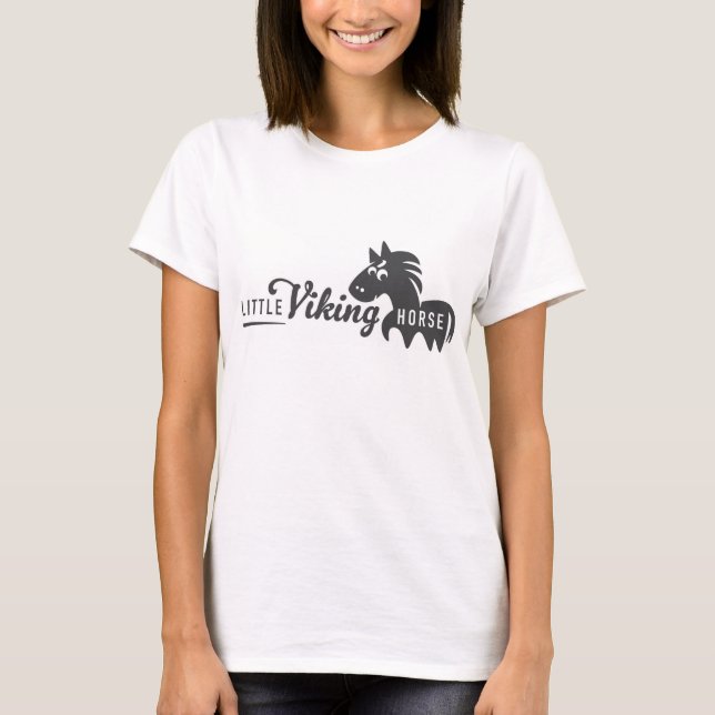 Little Viking Horse Logo T-Shirt (Front)