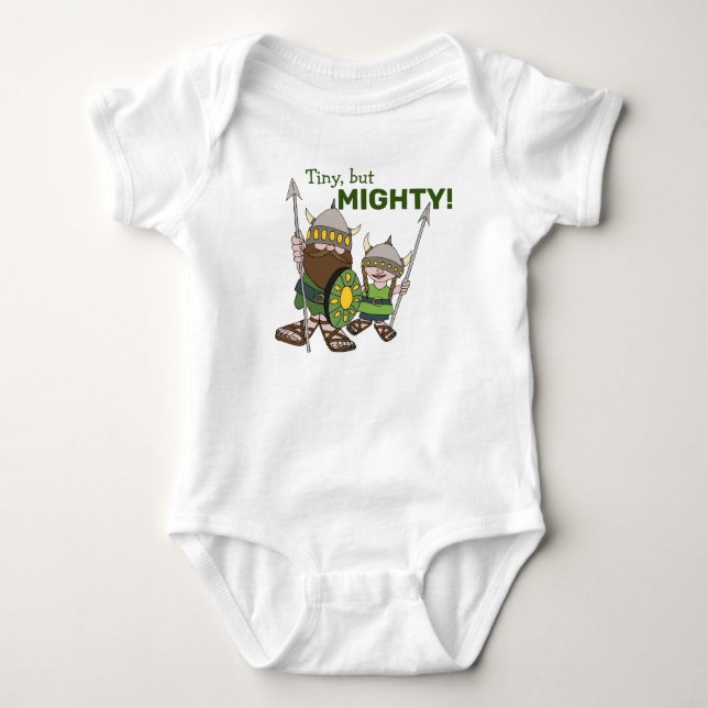 Little Vikings Baby Jersey Bodysuit (Front)