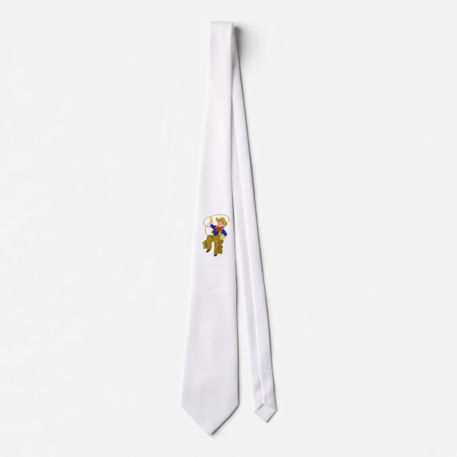 Little Vintage Cowboy Tie (Front)