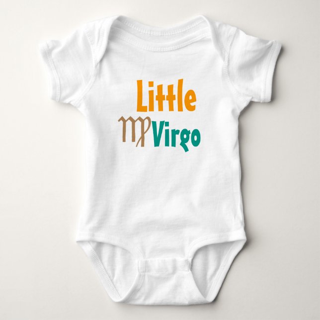 Little Virgo Baby Bodysuit (Front)