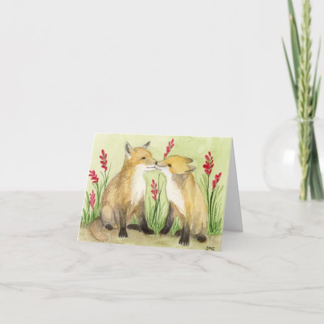 Little Vixens Card (Front)