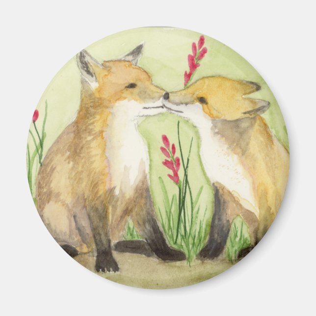 Little Vixens Magnet (Front)