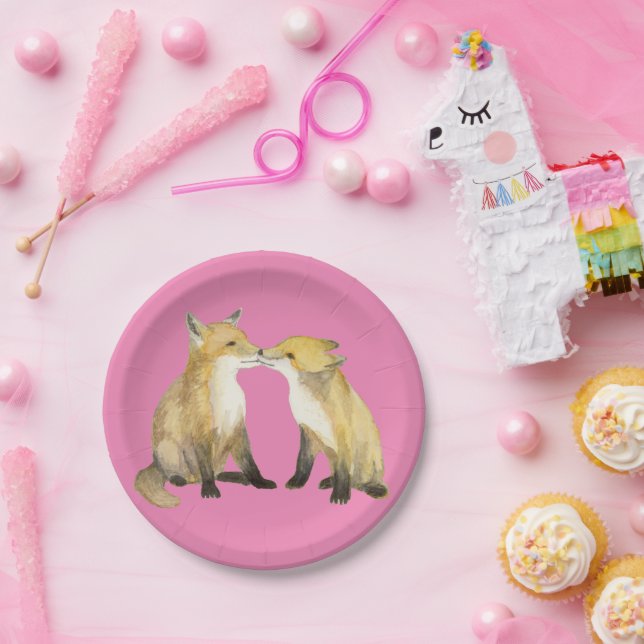 Little Vixens Paper Plate (Party)