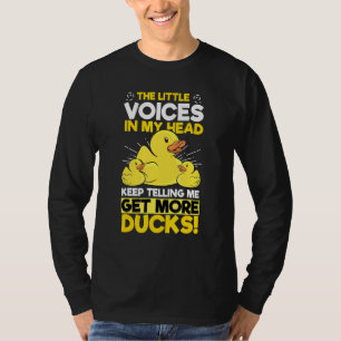 Little Voices Get More Ducks Rubber Duck T-Shirt