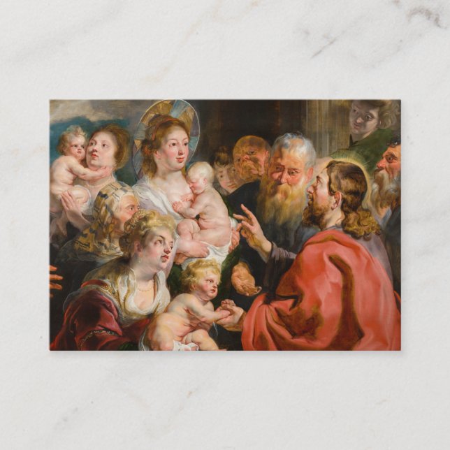 Little Ways for Little Ones at Mass HOLY CARD (Front)