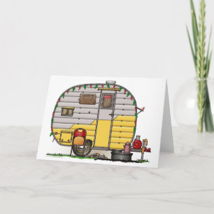 Little Western Camper Trailer Card