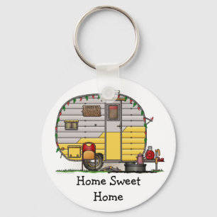 Little Western Camper Trailer HSH Key Ring