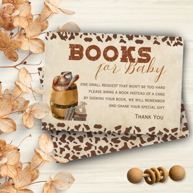 Little Western Cowboy Books for Baby  Enclosure Card (Creator Uploaded)