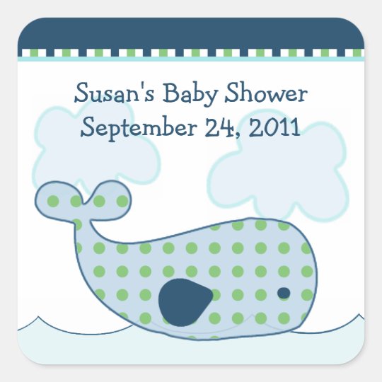 Little Whale Stickers/Envelope Seals