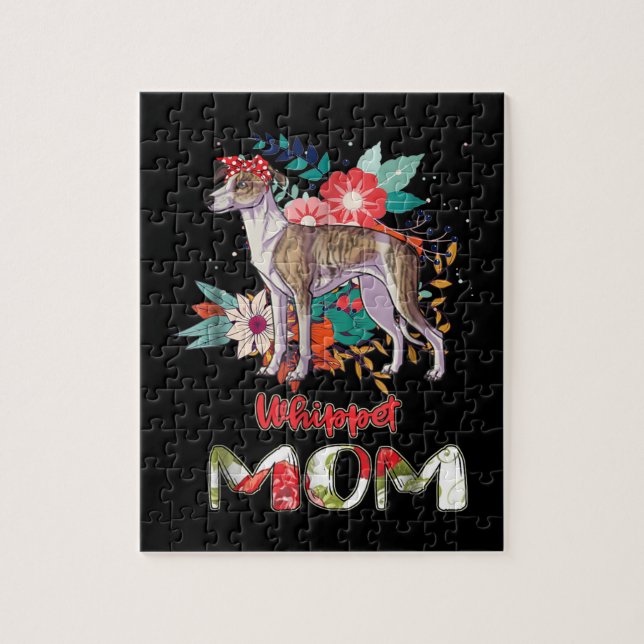 Little Whippet lovers Jigsaw Puzzle (Vertical)