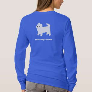 Little White Dog - Westie - West Highland Terrier T-Shirt