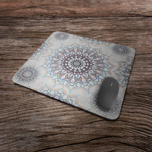 Little white floral fallen to the rural mouse mat