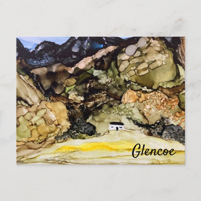 Little White House Glencoe   Postcard (Front)